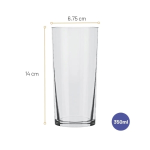 COPO CYLINDER LONG DRINK 350 ML 