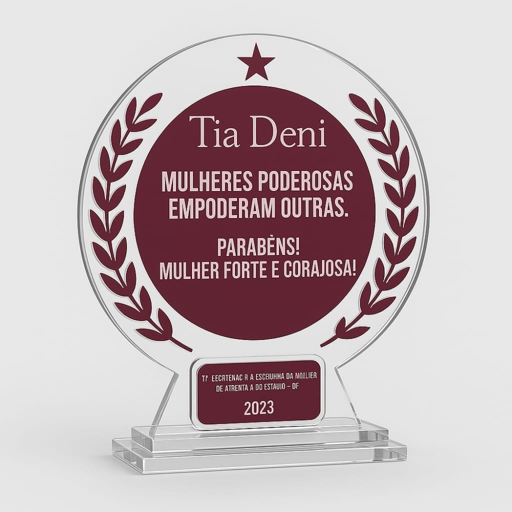 Trofeu / display Acrílico