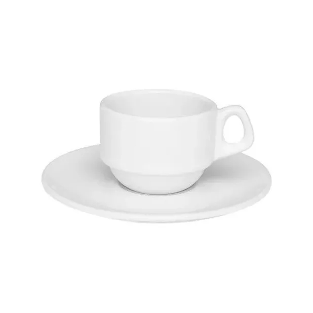 Xícara Oxford Porcelana Empilhável 75